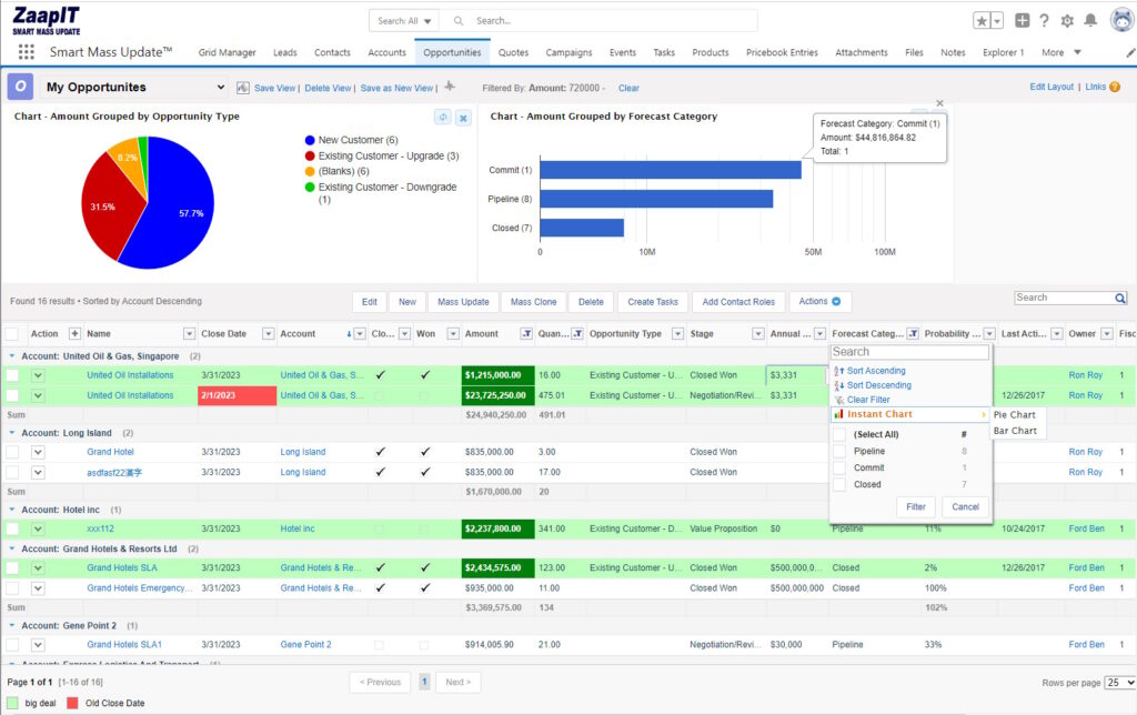 Salesforce Excel connection